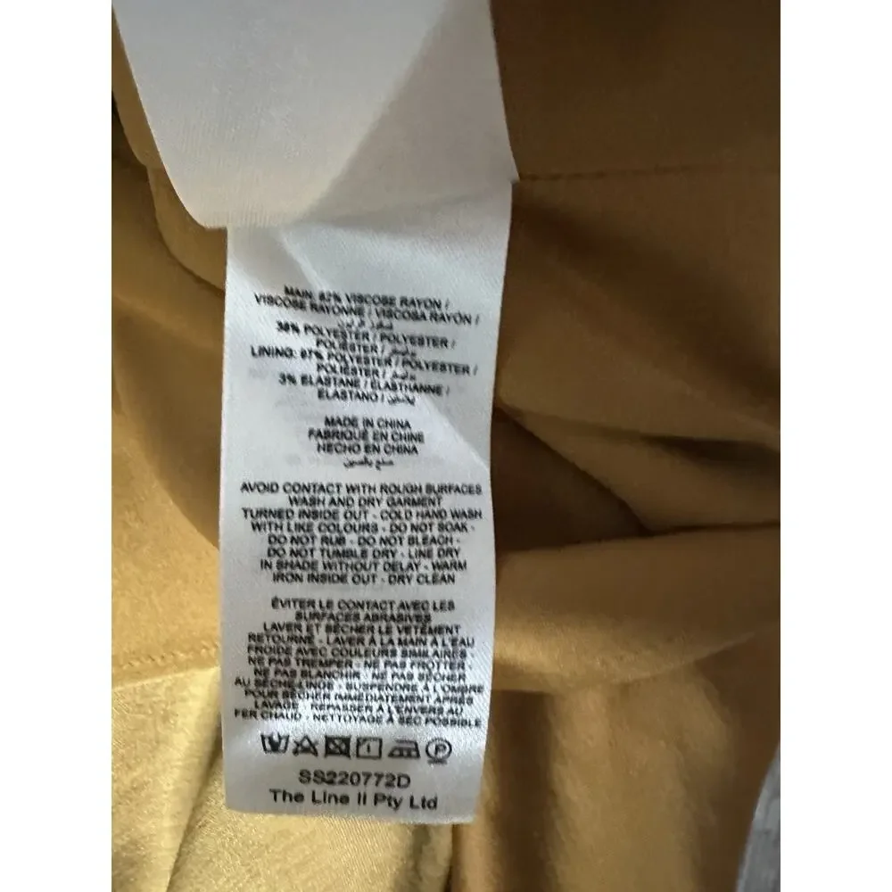 NWT Anthropologie Significant Other Copper Gracie Backless Satin Dress 12 - Picture 13 of 13